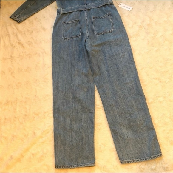 NWT: Denim Forum’s Margot Denim Boiler Suit, Size XS - Picture 14 of 16